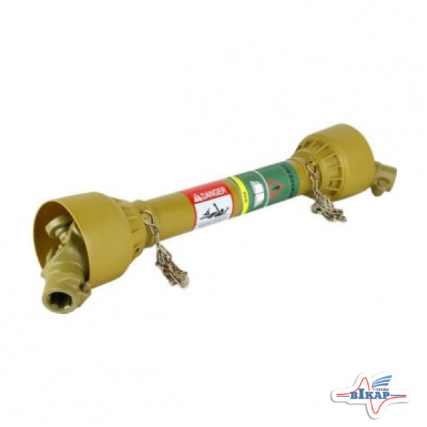 Вал карданный (6 х 8) (L= 660-1010мм) 160 Н*м (опр. навесного)