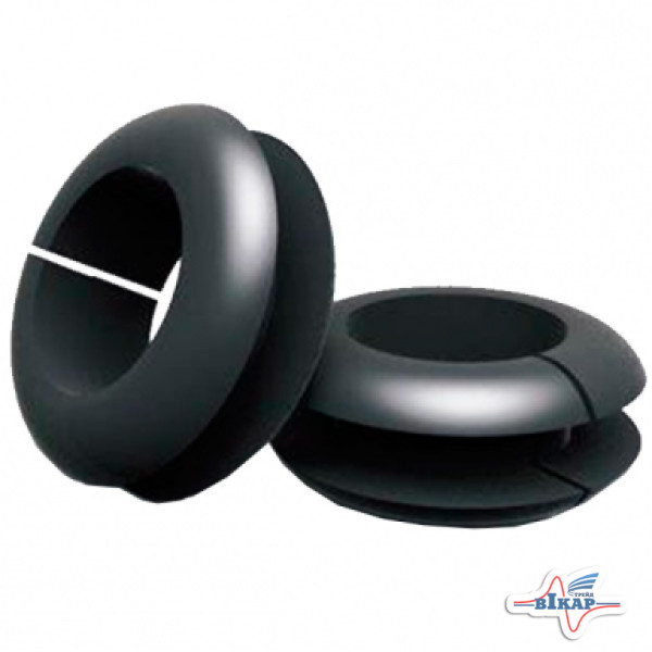 Втулка проходн.(в раму)для проводки d=26/28, h=8, H=17.5