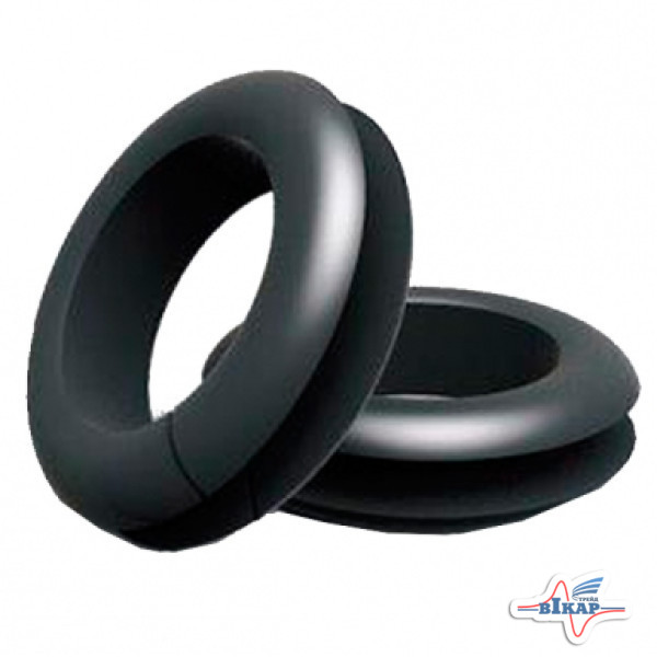 Втулка проходн.(в раму)для проводки d=41/43, h=8, H=17,5