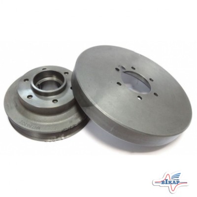 Демпфер вязкостный шкива к/вала (двиг. DETROIT) МТЗ-2522, 2822, 3022 (пр-во США)