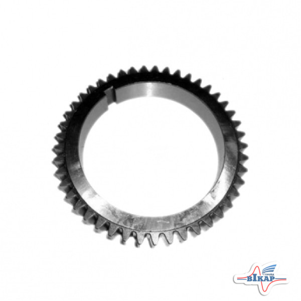 Шестерня ведомая к/вала (прив. распредвала) (без бурта) (z=45) (пр-во КамАЗ)