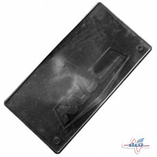 Брызговик платформы резин. (двухскатный) (590х305) МАЗ
