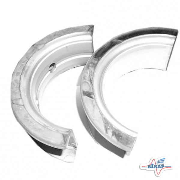 Вкладыш коренной к/вала упорный (крайний) (двиг. DETROIT) МТЗ-3022 (пр-во США)