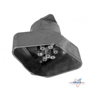 Розетка разъёма ПС325 (7 "папа") МАЗ, КамАЗ (Винница)