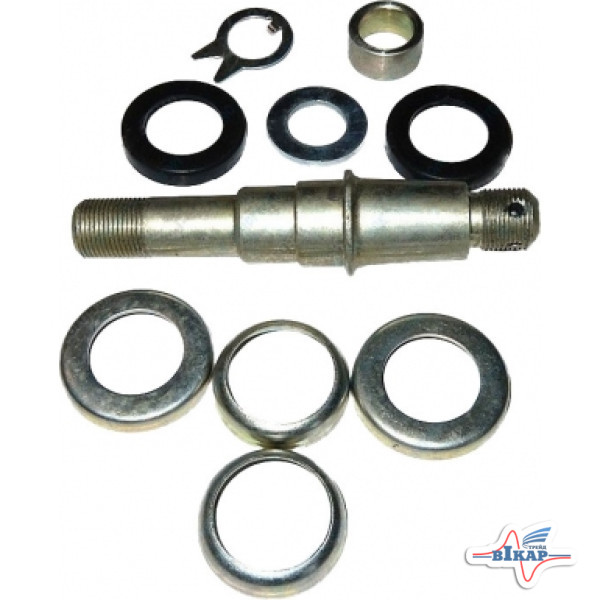 Палец г/ц поворота без ПВМ (под ГОРУ) (L=150 мм) в сб. (из 9-ти наим.) МТЗ-80, 900 (пр-во ВЗТЗЧ)