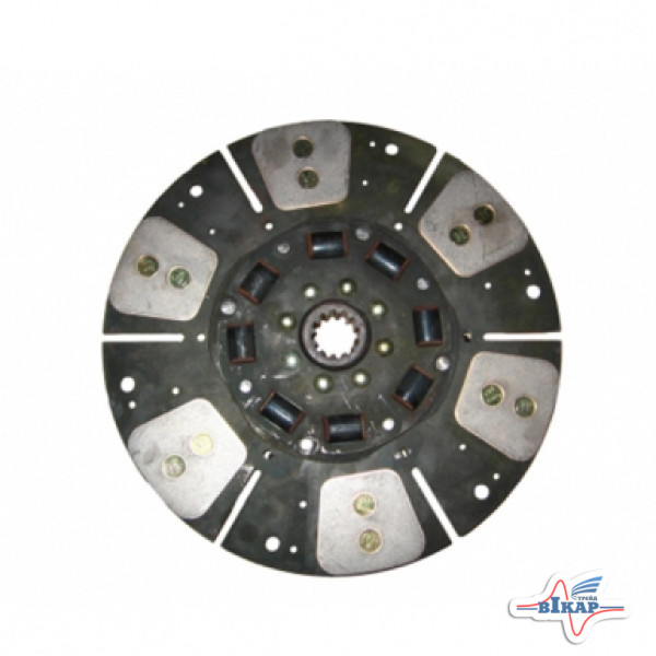 Диск сцепления ведомый (Zшл=12) (сегментный) МТЗ-80-1523 (пр-во БЗТДиА)