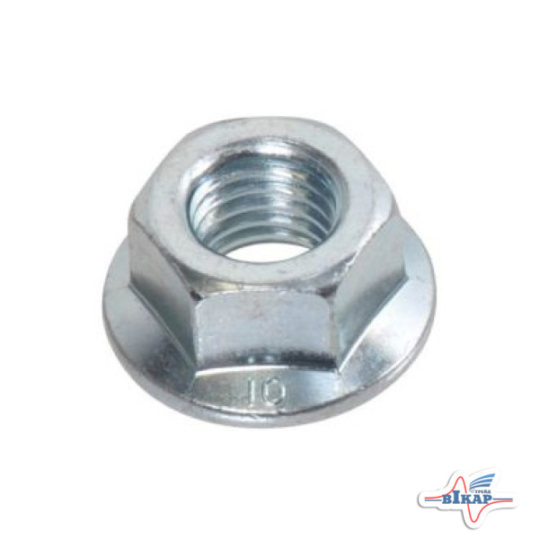 Гайка M10 X 1.5 фланцевая (14M7465/86981467/14M7296/14M7158/H135891/14M7400/13955), JD