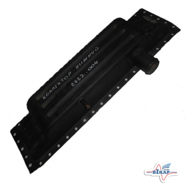 Бак радиатора нижний (под 7-ми рядный) МТЗ-3022 (конвейер МТЗ)