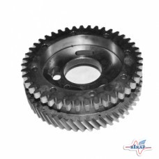 Шестерня привода ТНВД и компр. (Z=54/43) Д-260 (нов. обр.) (модуль 2,75, угол наклона 15)(пр-во ММЗ)