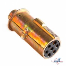 Вилка разъёма ПС325 (7 "мама") МАЗ, КамАЗ (пр-во БААЗ)