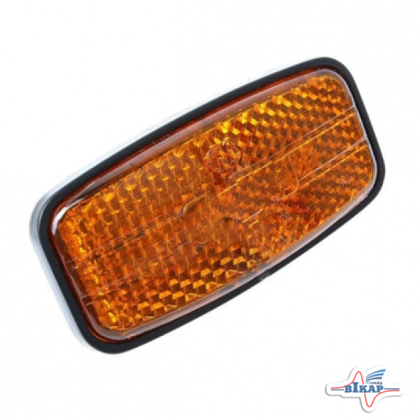 Фонарь боковой габаритный светодиод. (желтый) КамАЗ