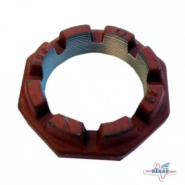 Гайка ступицы колеса прицепа СЗАП-8551 (ось L1, 8т)