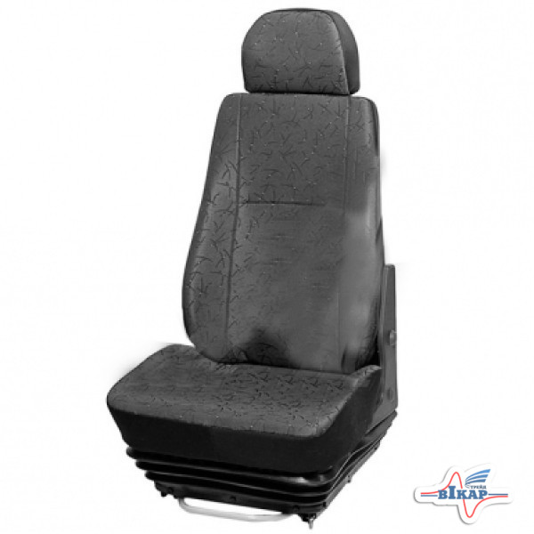 Сиденье водителя в сб. (пневмо) (пр-во КамАЗ)