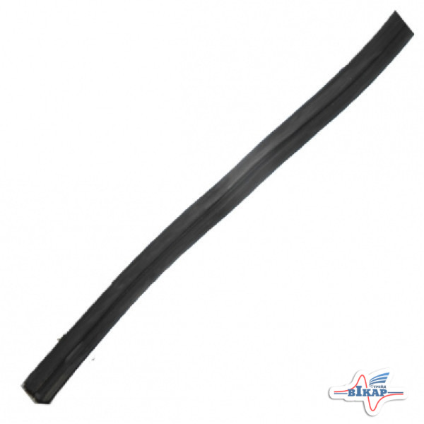 Уплотнитель стекла кабины (без замка) (1 метр погонный) МТЗ МК, Т-150, ЮМЗ МК, Т-16 (пр-во Украина)