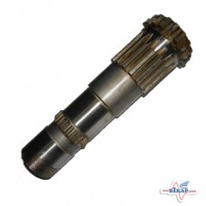Вал блока шестерен (нов. обр.) (короткий шлиц) КПП МТЗ-2022 (пр-во МТЗ)