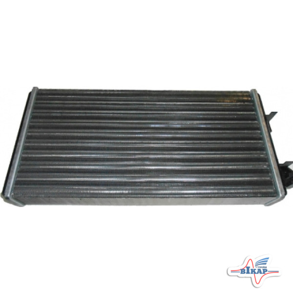 Радиатор отопителя с фланцами (аллюм., бачки пластик) МАЗ-ЕВРО