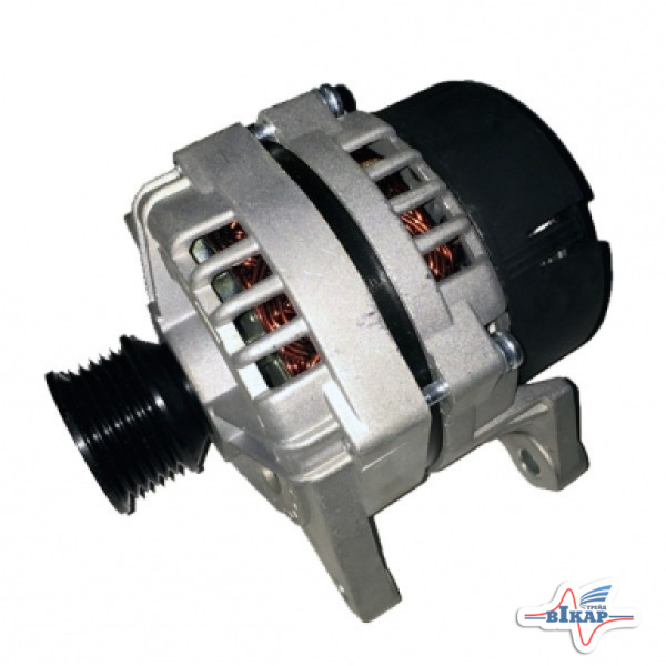 Генератор (28В, 90А) (поликлиновой ремень) ЯМЗ-7511, 7601 (JUBANA, Литва)