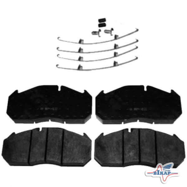 Колодка тормозная 29030 (Meritor)