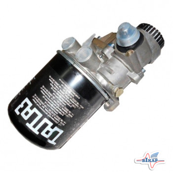 Влагомаслоотделитель с регулятором давл. (8,7 атм.) с адсорб. КамАЗ, МАЗ (ПААЗ)