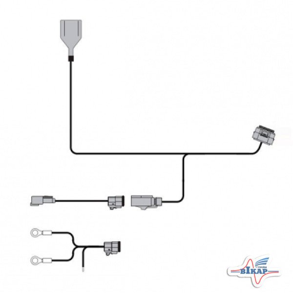 Кабель подключения от DCM-300G к приемнику 372 (Trimble)