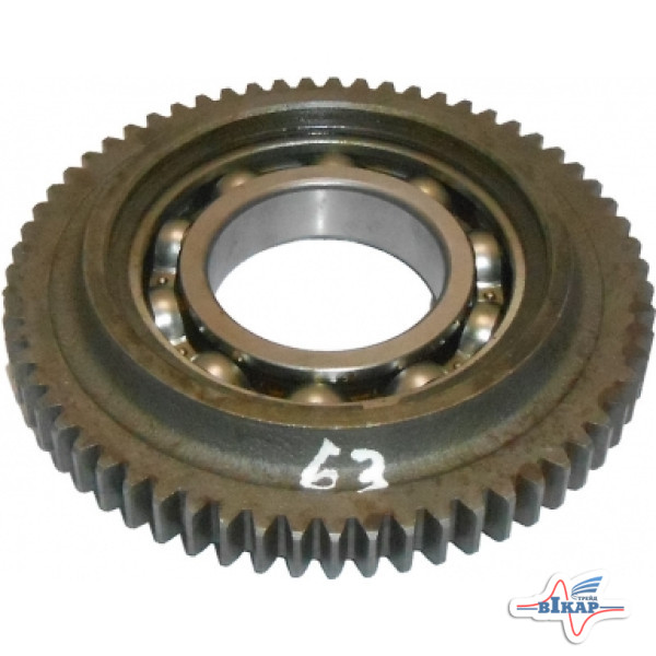 Шестерня (Z=63) КПП МТЗ-3022 (пр-во МТЗ)
