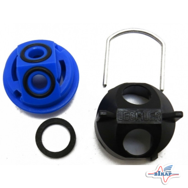 Головка комбинированная байонетная для двух распылителей (Lechler, Германия)