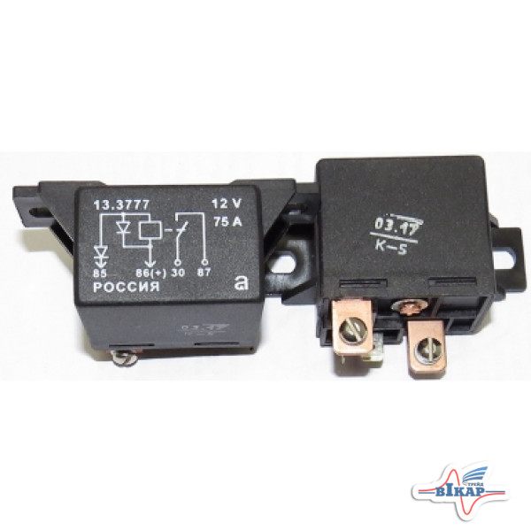 Реле свечей накала (4-х конт.) 12В, 60А МТЗ-80-3022 (конвеер МТЗ)