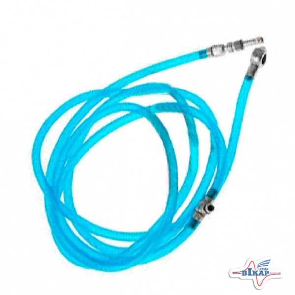 Топливопровод соед. топл. баков (3 штуцера) (синяя трубка) (D=14, L=3700) МТЗ-1221 (пр-во БЗТДиА)