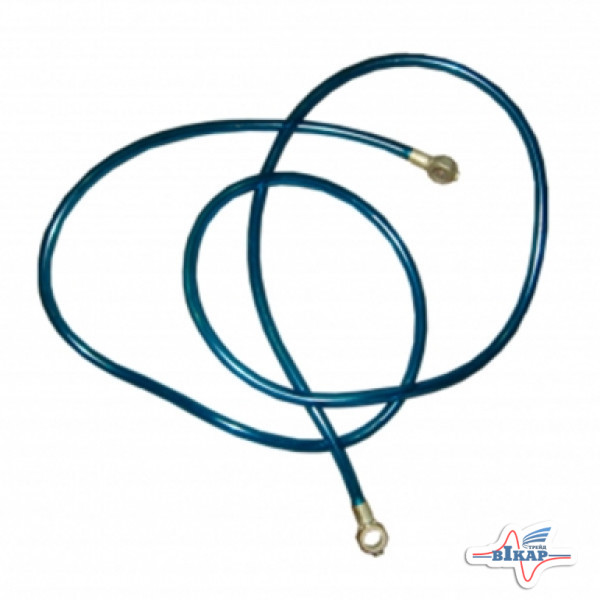 Топливопровод сливной топл. бака (обратка) (синяя трубка) (D=14, L=2300) МТЗ-80-1221 (пр-во БЗТДиА)