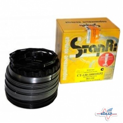 Кольца поршневые ЗиЛ-130 (м/кт) (101,0 мм) (Ставрополь)