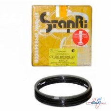 Кольца поршневые ЯМЗ-236-240 (п/кт) (2 маслосъем.) (Ставрополь)