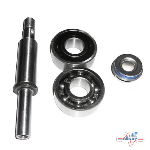 Р/к водяного насоса (уплотнение+вал+подш.) (из 3-ти наим.) Д-240, Д-245 (пр-во БЗА)