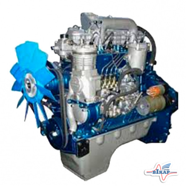 Двигатель ГАЗ-3310, 33104 "ВАЛДАЙ" (122,4 л.с.) (90 кВт) 24В (без генератора) (пр-во ММЗ)