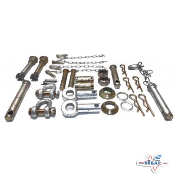 Р/к задней навески (пальцы+стопора) МТЗ-80, 82 (пр-во Беларусь)