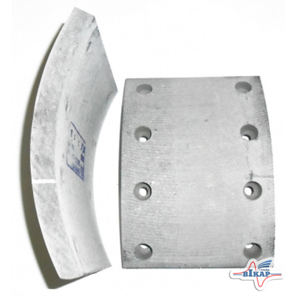 Накладка тормозная (сверлен.) проточ. КамАЗ (УралАТИ)
