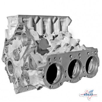 Блок цилиндров (общ./гол.) (нов.обр.) (корот.гильза) ЯМЗ-236НЕ2, 656 (пр-во ЯМЗ)