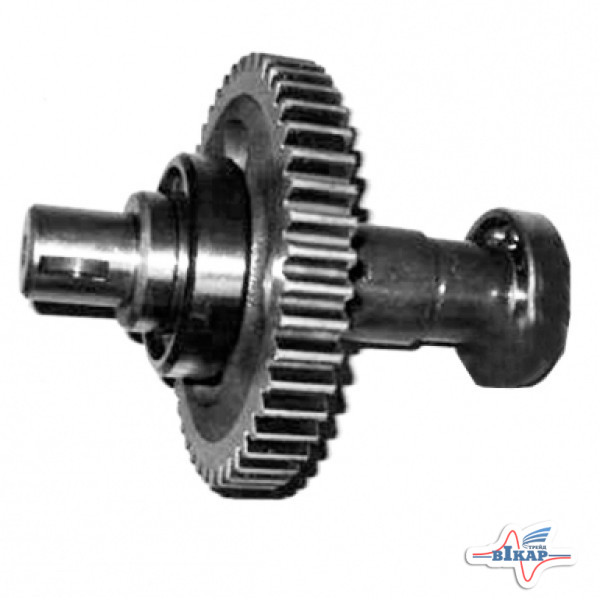 Шестерня ведом. прив. ТНВД+вал+подш. ЕВРО-2 (дв.740.37) (пр-во КамАЗ)