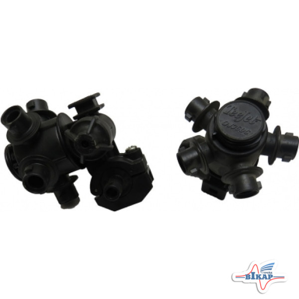 Корпус распылителя под шланг d=1/2" (5 форсунок) (51405743), Teejet