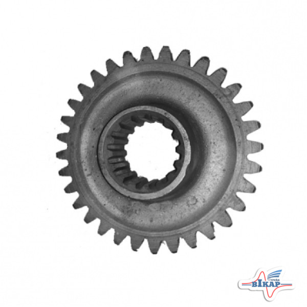 Шестерня вала 1-й пер. и з.х. без привода ГХУ КПП (Z=32) (шлиц) МТЗ-80 (пр-во МЗШ)