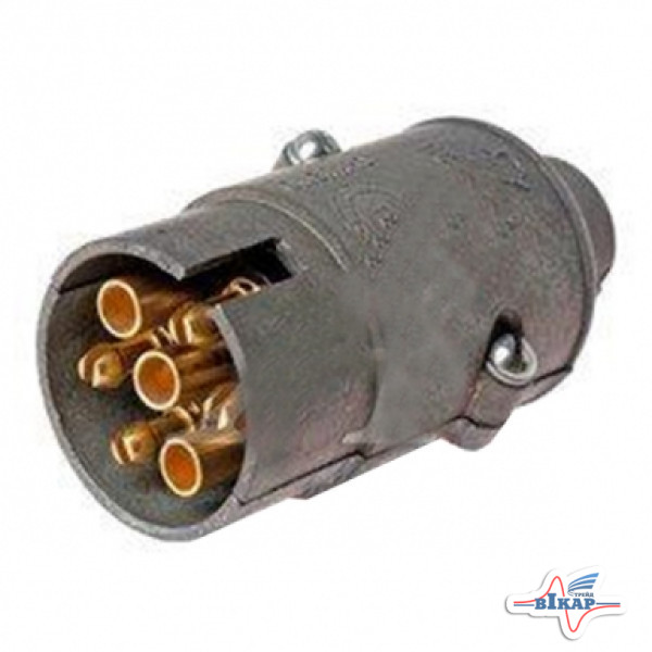 Вилка разъёма ПС-300 КамАЗ, ЗИЛ, ГАЗ, УАЗ (пр-во Украина)