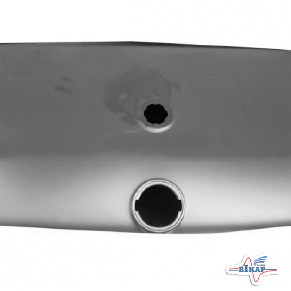 Бак топливный (250л) пробка полуоборот. (под евровырубку) (пр-во КамАЗ)