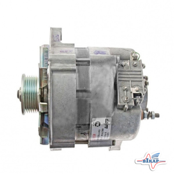 Генератор 28В, 80A (6-ти руч., с интегр.) (дв. КамАЗ ЕВРО-2 без ЭФУ) ЗиТ