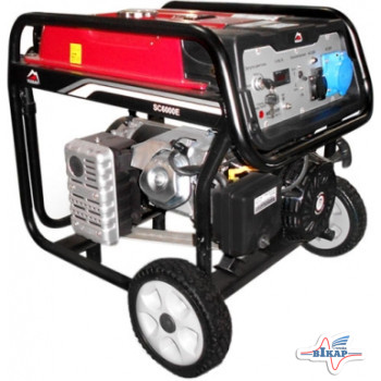 Генератор бензиновый, 1-но фазный, 5,5кВт (Vulkan)