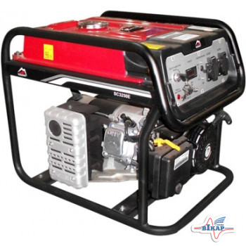 Генератор бензиновый, 1-но фазный, 3,8кВт (Vulkan)