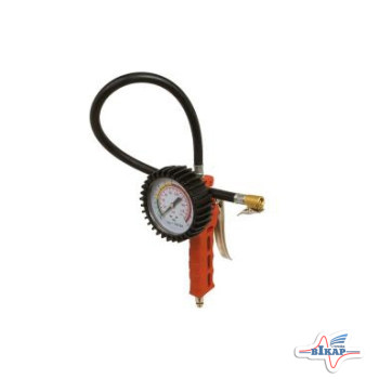 Пистолет для накачки шин с манометр.(груз. авто) (Miol)