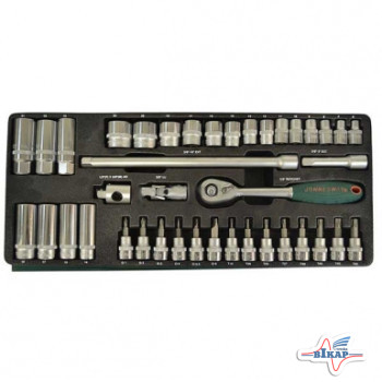 Набор головок 3/8" (6-24мм) 41ед.