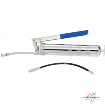 Шприц рычажно-плунжерный (солидолонагнетатель под тубу) 400 см.куб..(KingTony)