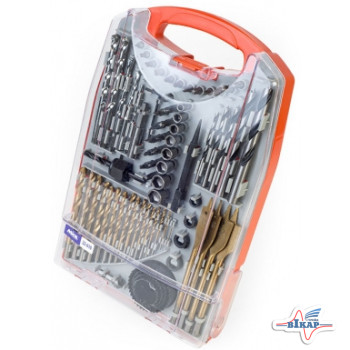 Набор сверл и бит 76шт. (Miol)