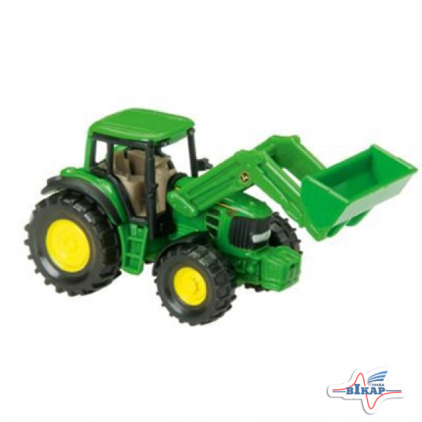 Модель трактора JD7530 с фронтальным погрузчиком М1:87, JD