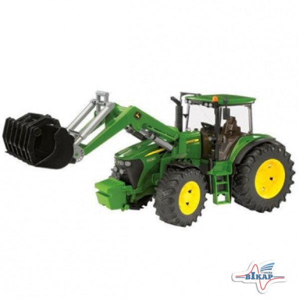 Модель трактора JD7930 с фронтальным погрузчиком М1:16, JD